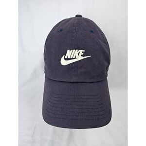 Nike Heritage86 Futura adjustable‎ Hat Navy Blue Washed Cotton Adult 913011-451